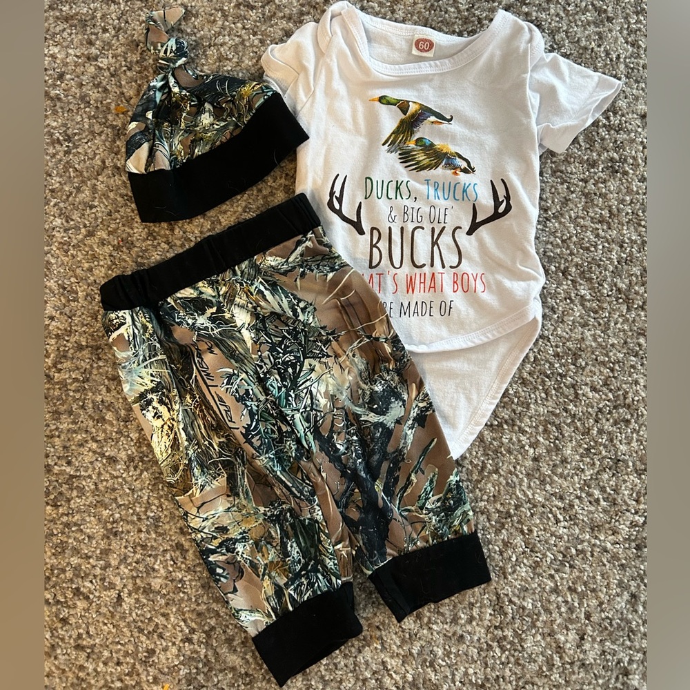 Ducks trucks and bucks outfit